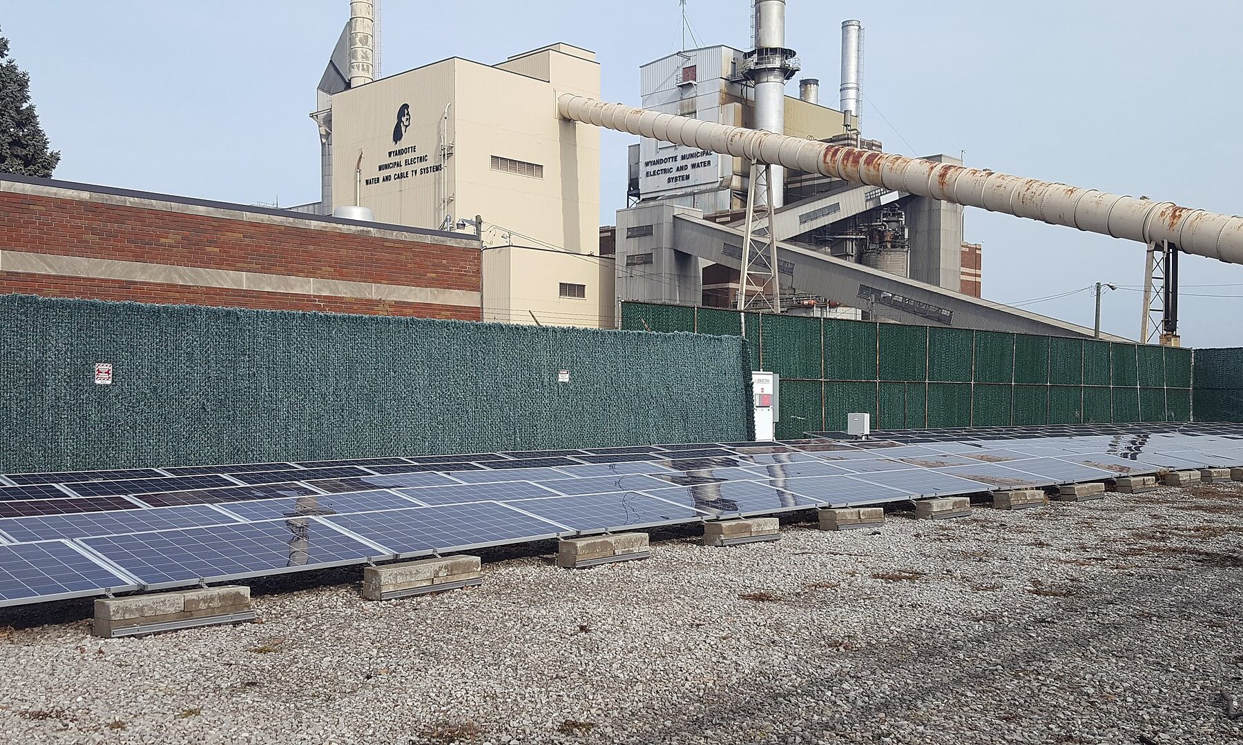 Solar power plant