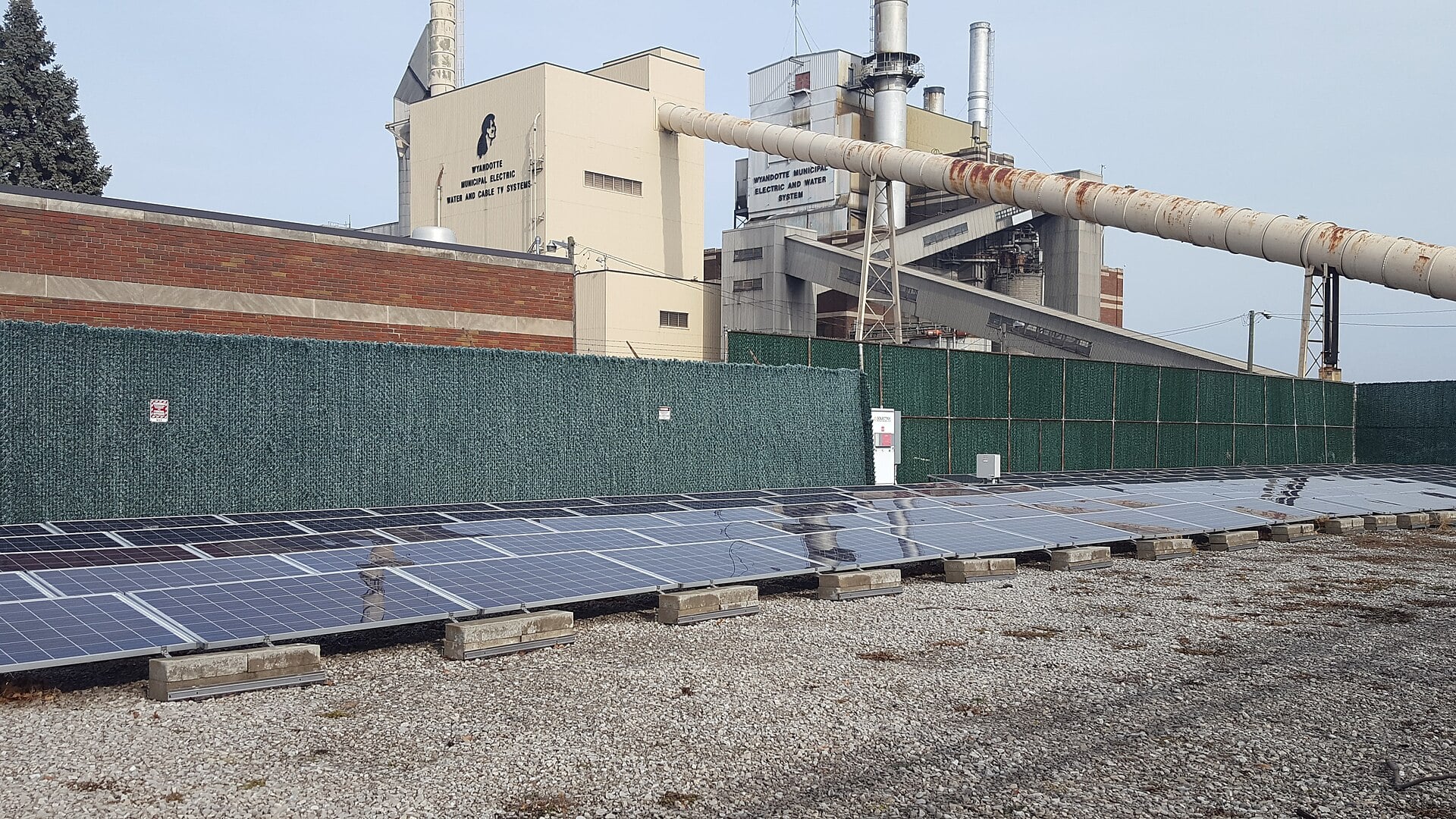 Solar power plant