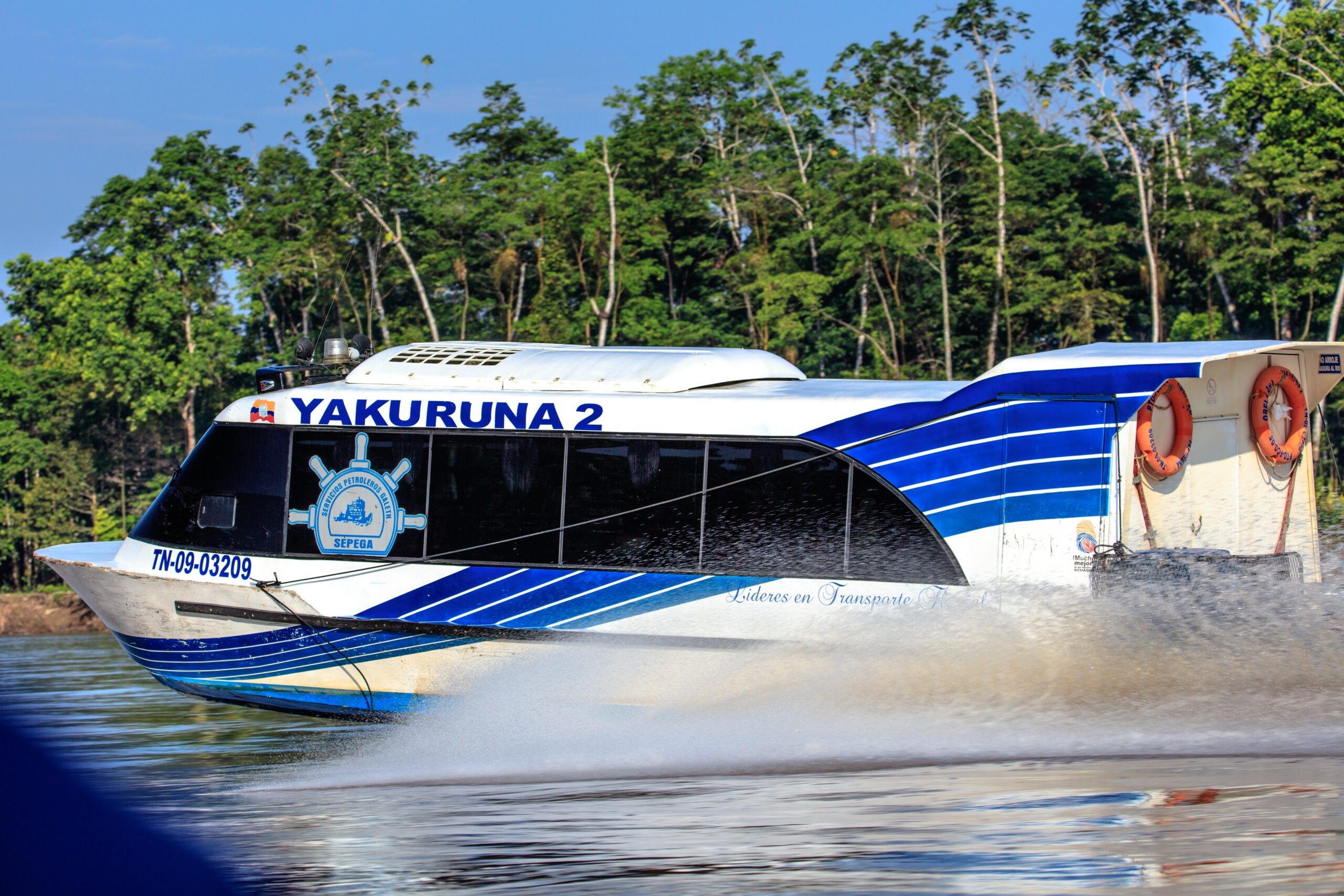 Oil operations in the Ecuadorian Amazon