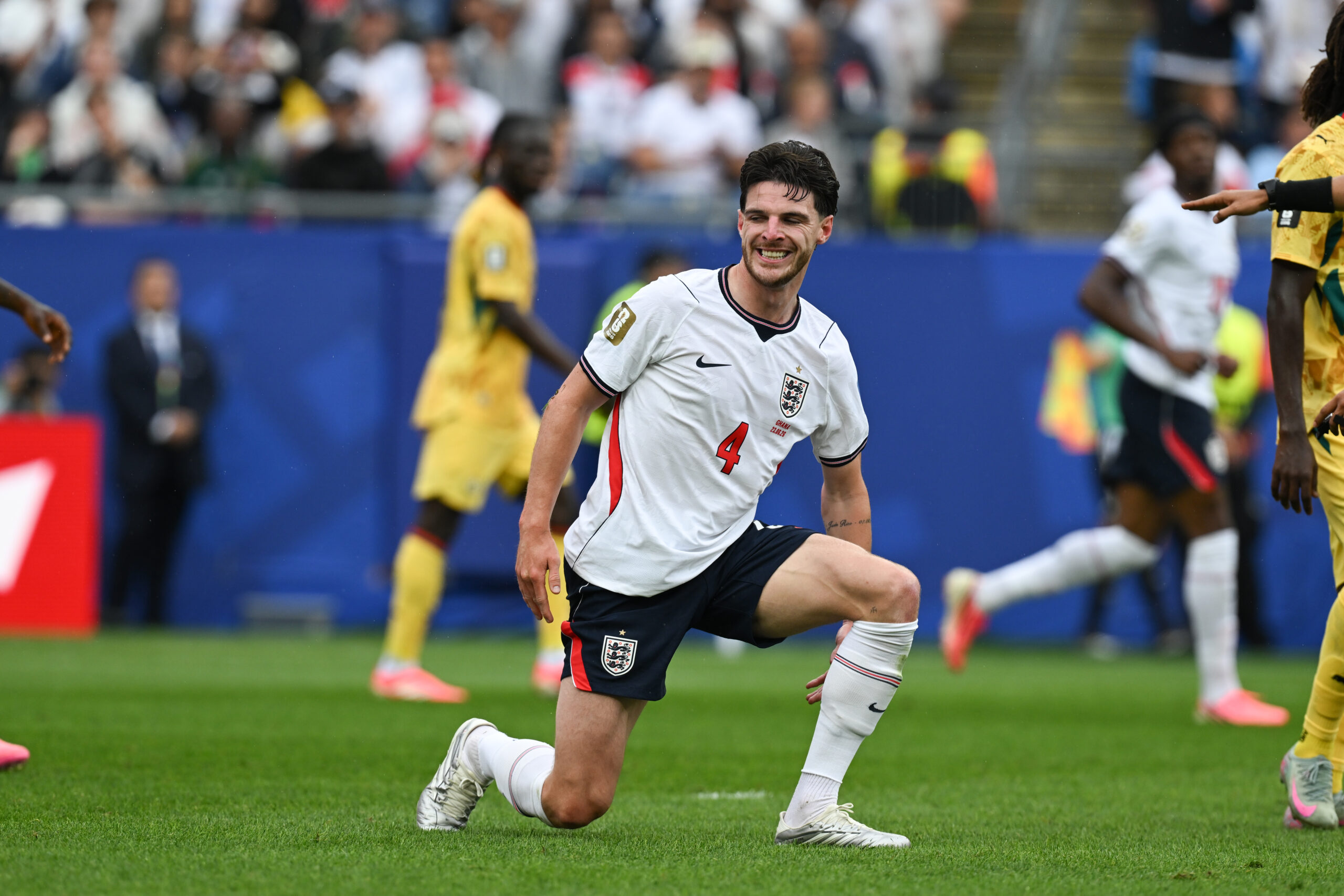 World Cup 2026 England midfielder Declan Rice during a match