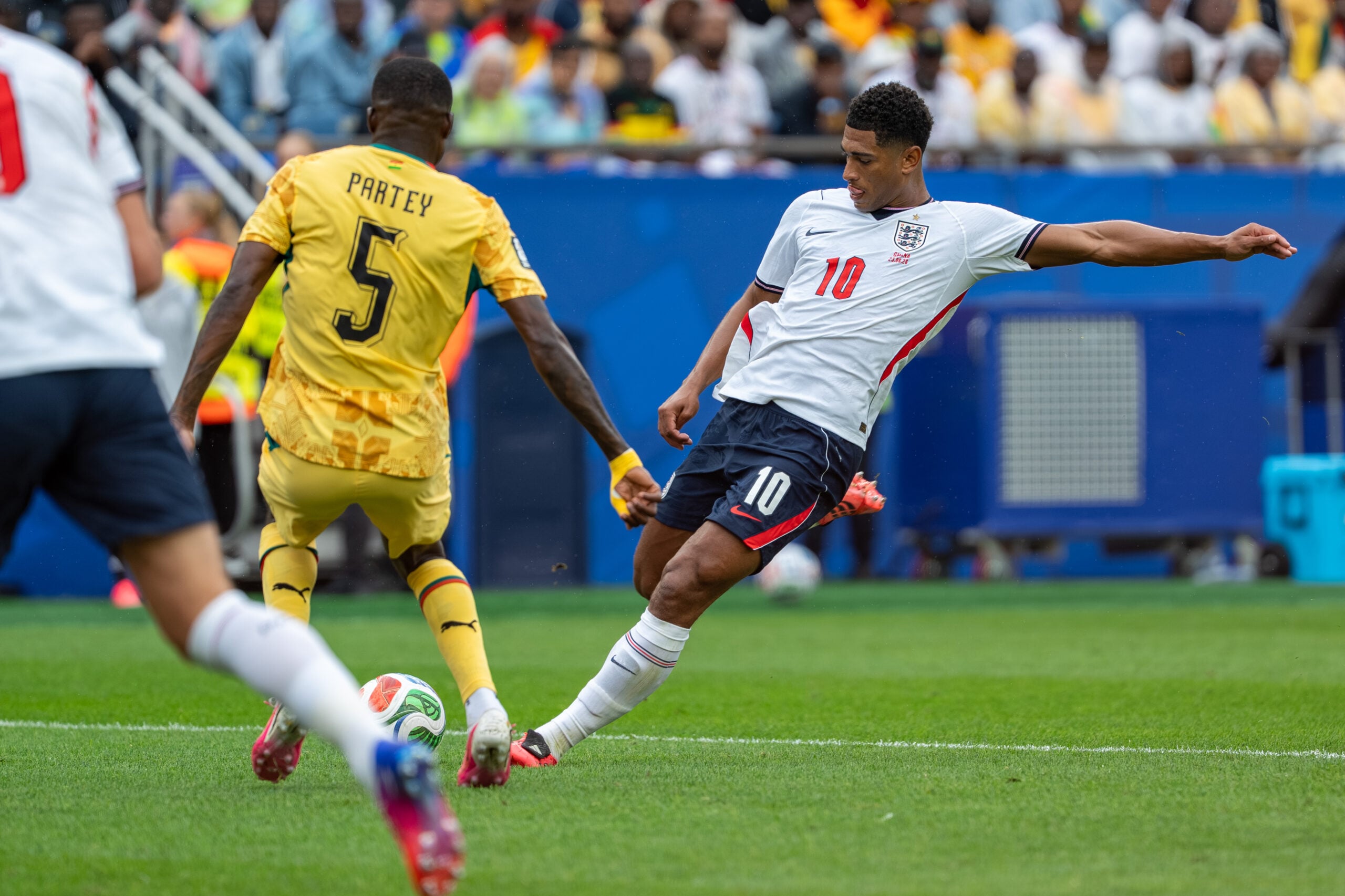 World Cup 2026 England midfielder Jude Bellingham on the ball