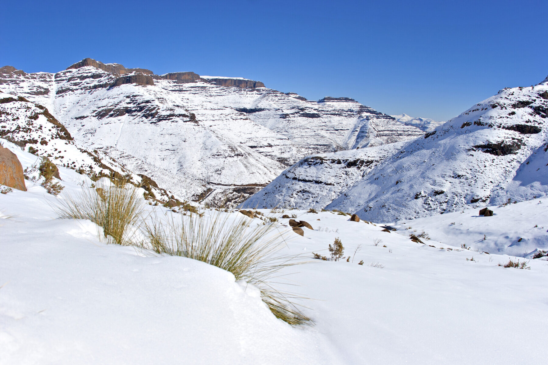 Lesotho’s Maluti Mountains