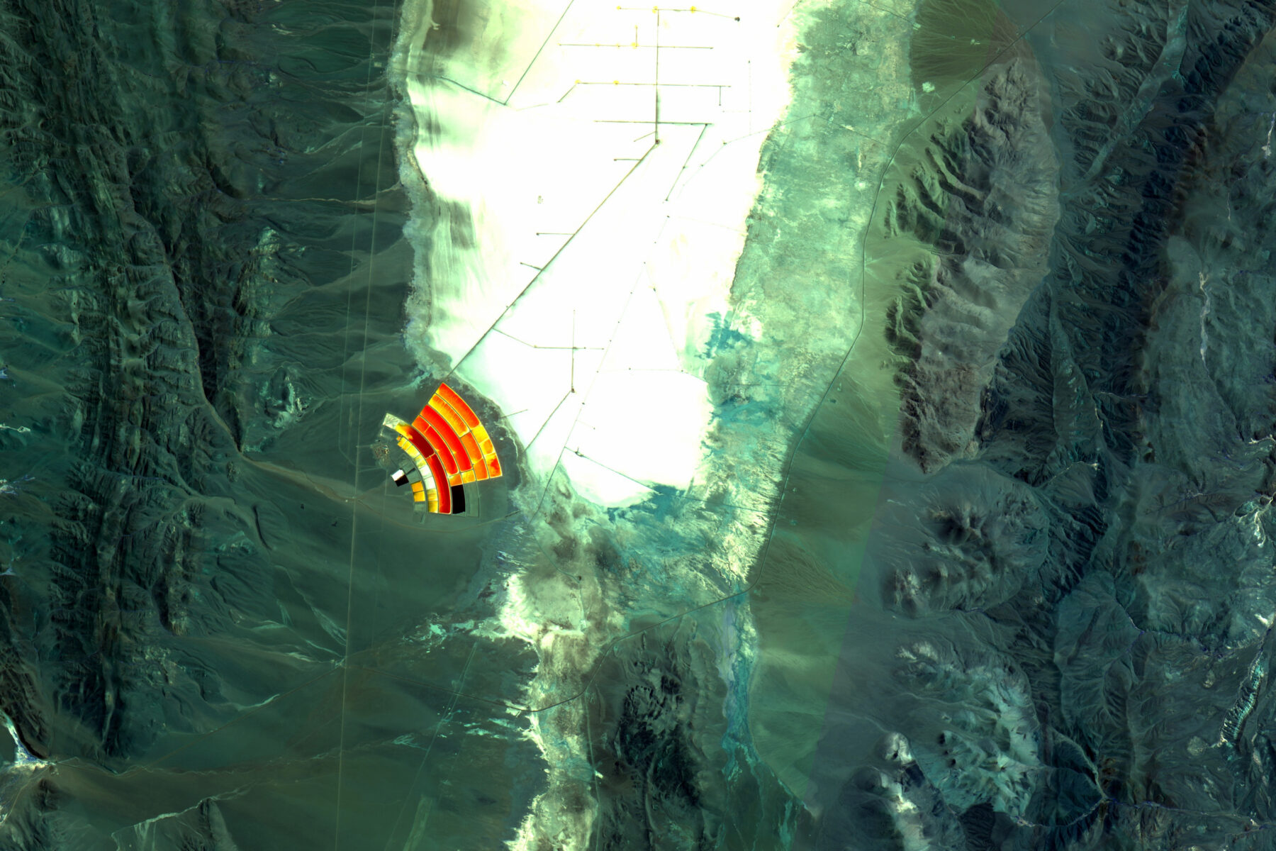 Lithium brine operation in South America
