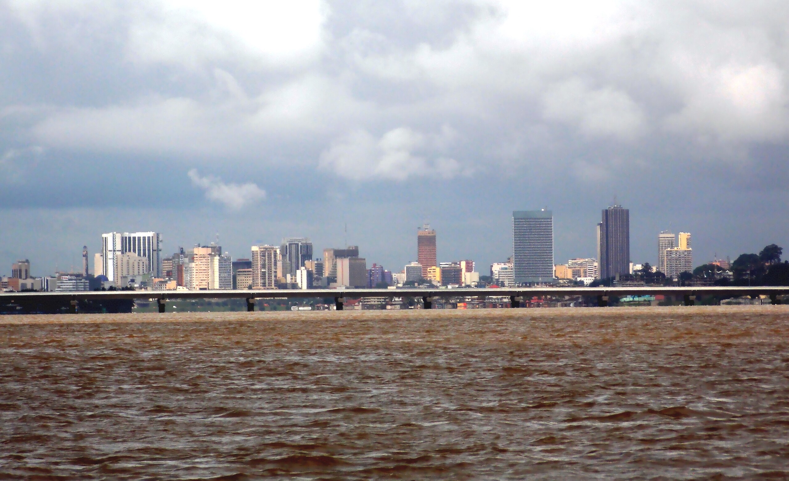 The Abidjan skyline