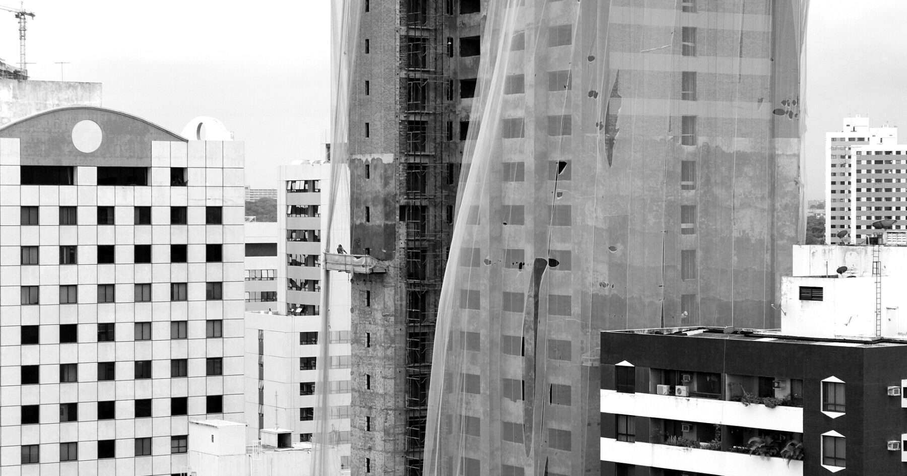 Apartment tower under construction in Brazil, Cyrela sales