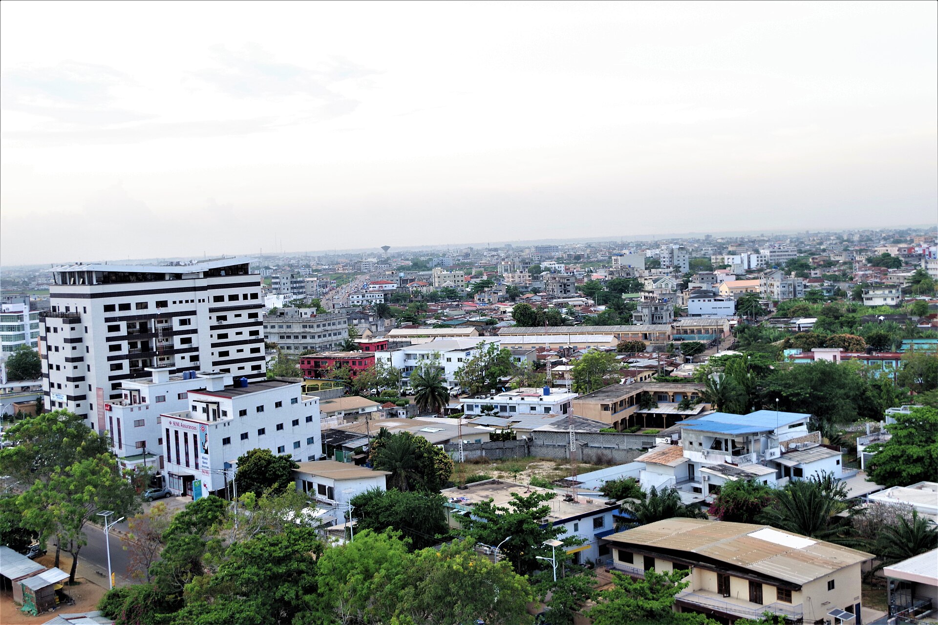 Benin new Senate — a view of the Cadjèhoun district of Cotonou