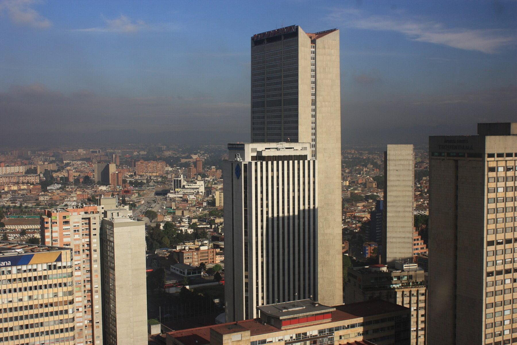 Bogota financial district