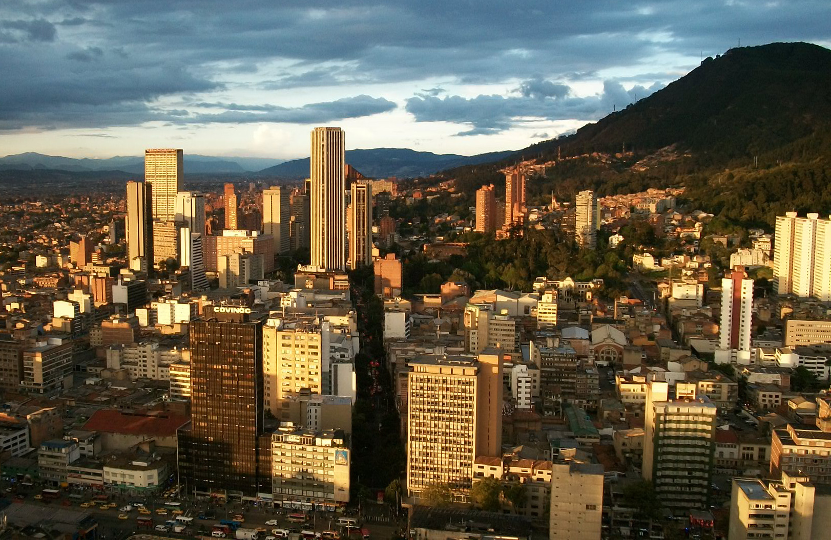 Bogota financial district