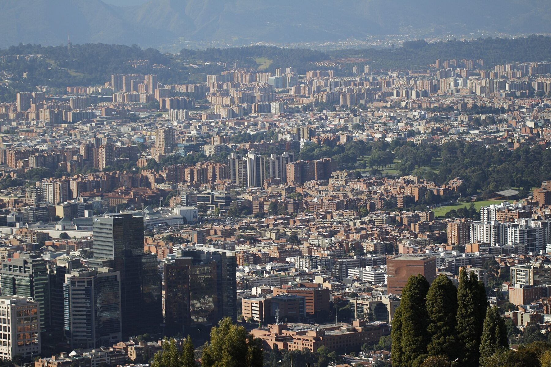 Bogota financial district