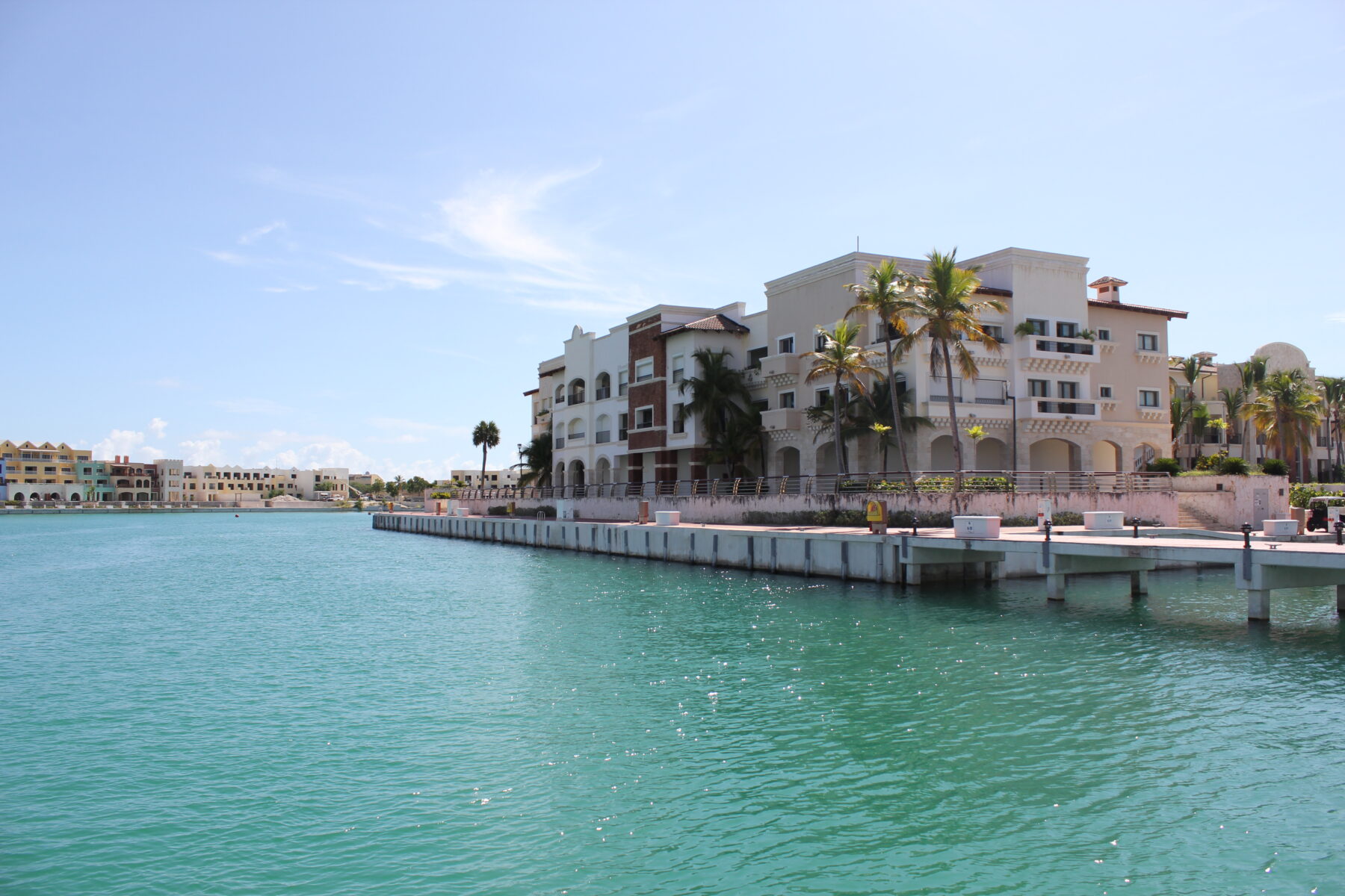 The marina at Cap Cana, Dominican Republic