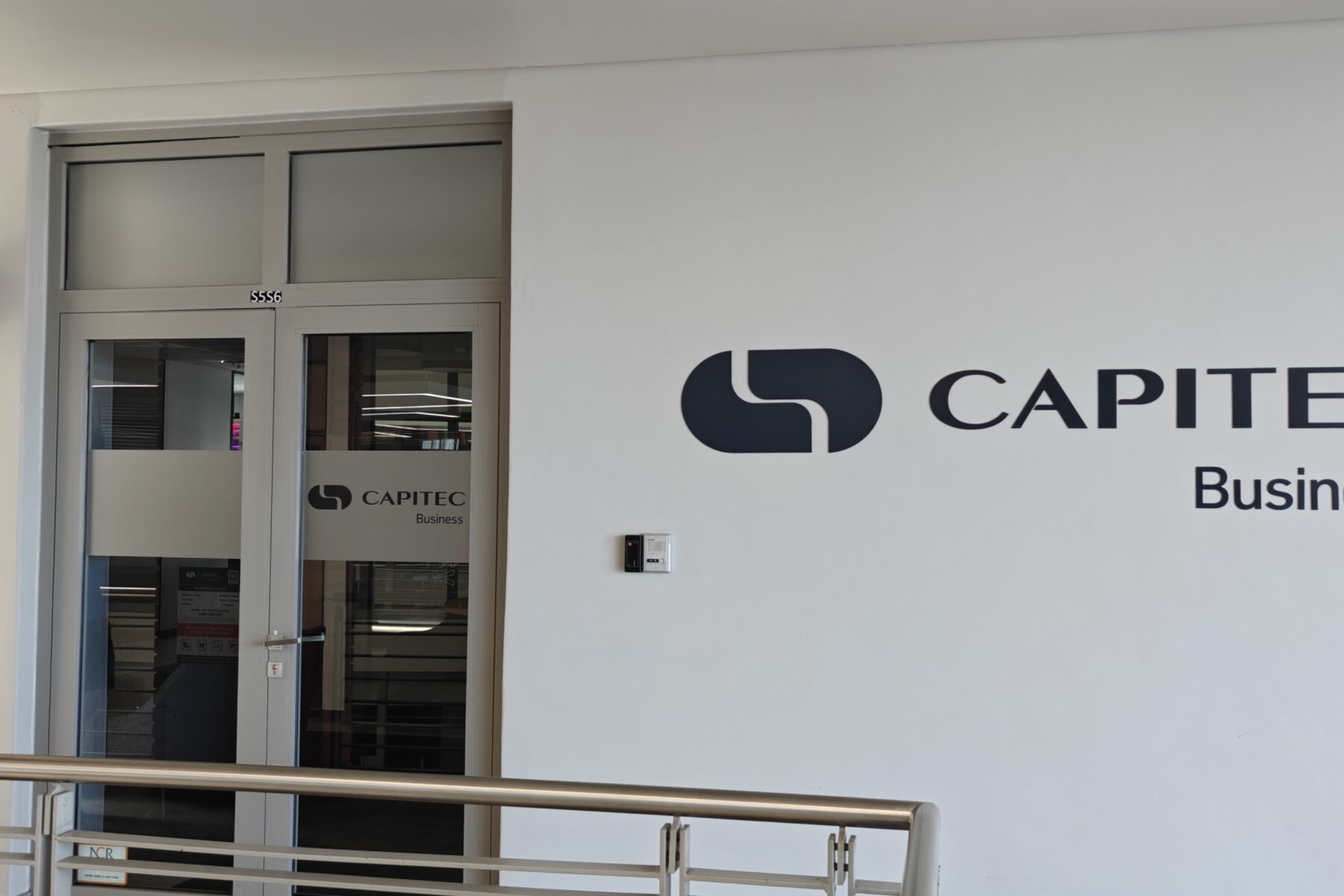 Michiel le Roux - Capitec Business banking centre in Somerset West, Cape Town