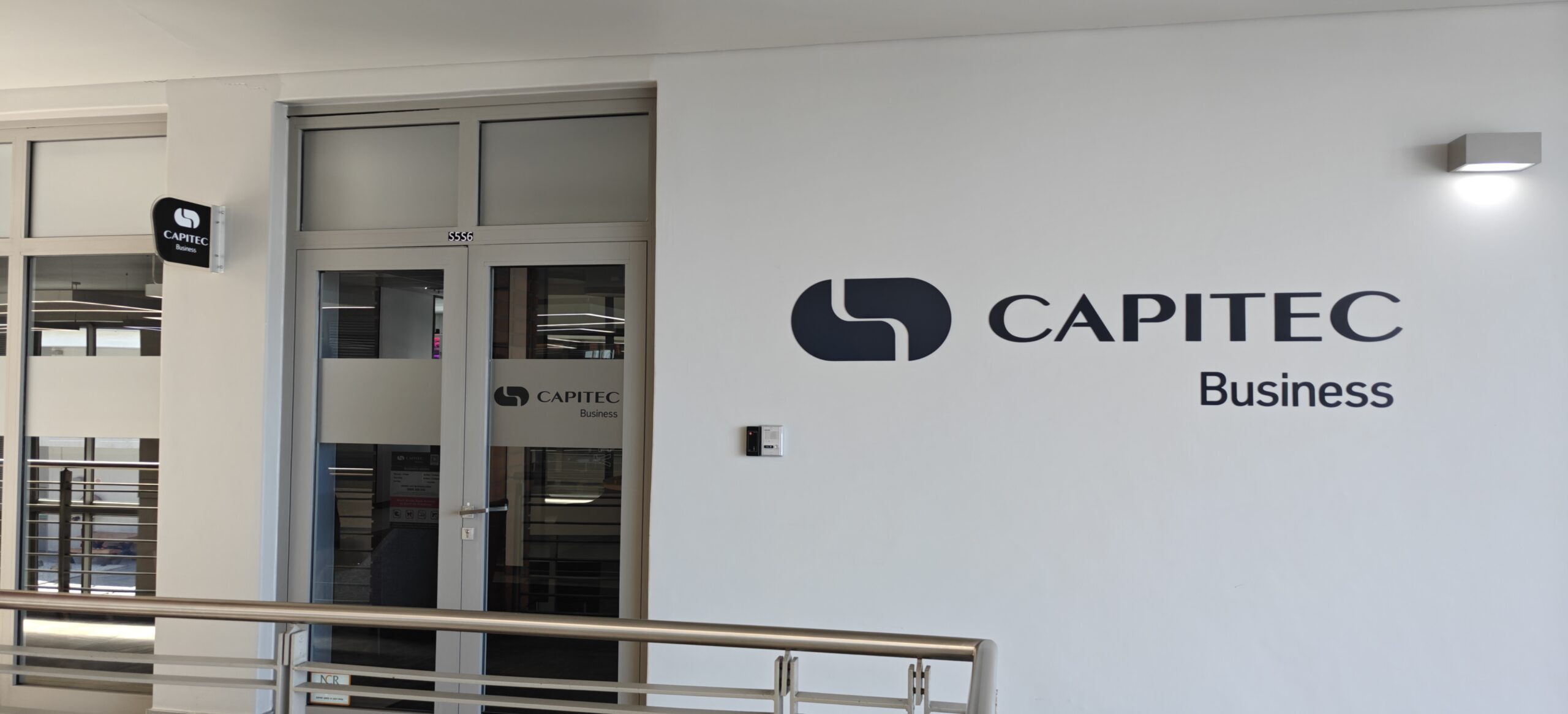 Michiel le Roux - Capitec Business banking centre in Somerset West, Cape Town