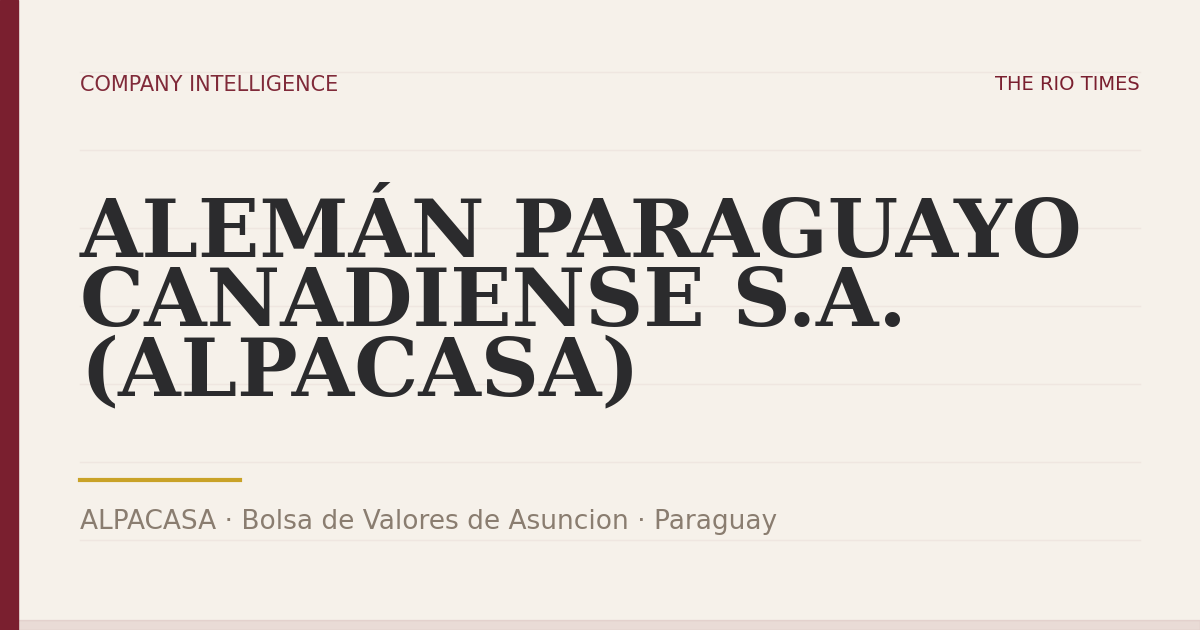 Paraguay Guarani Dollar: 2026 Reference Guide