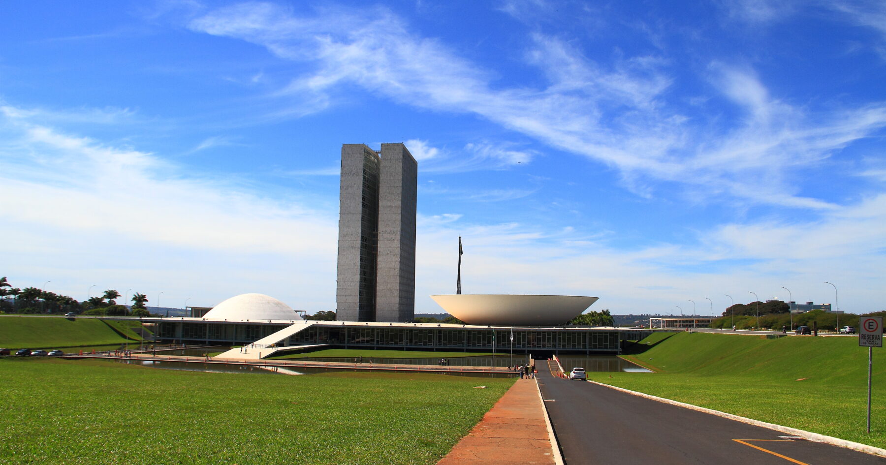 The National Congress of Brazil in Brasilia