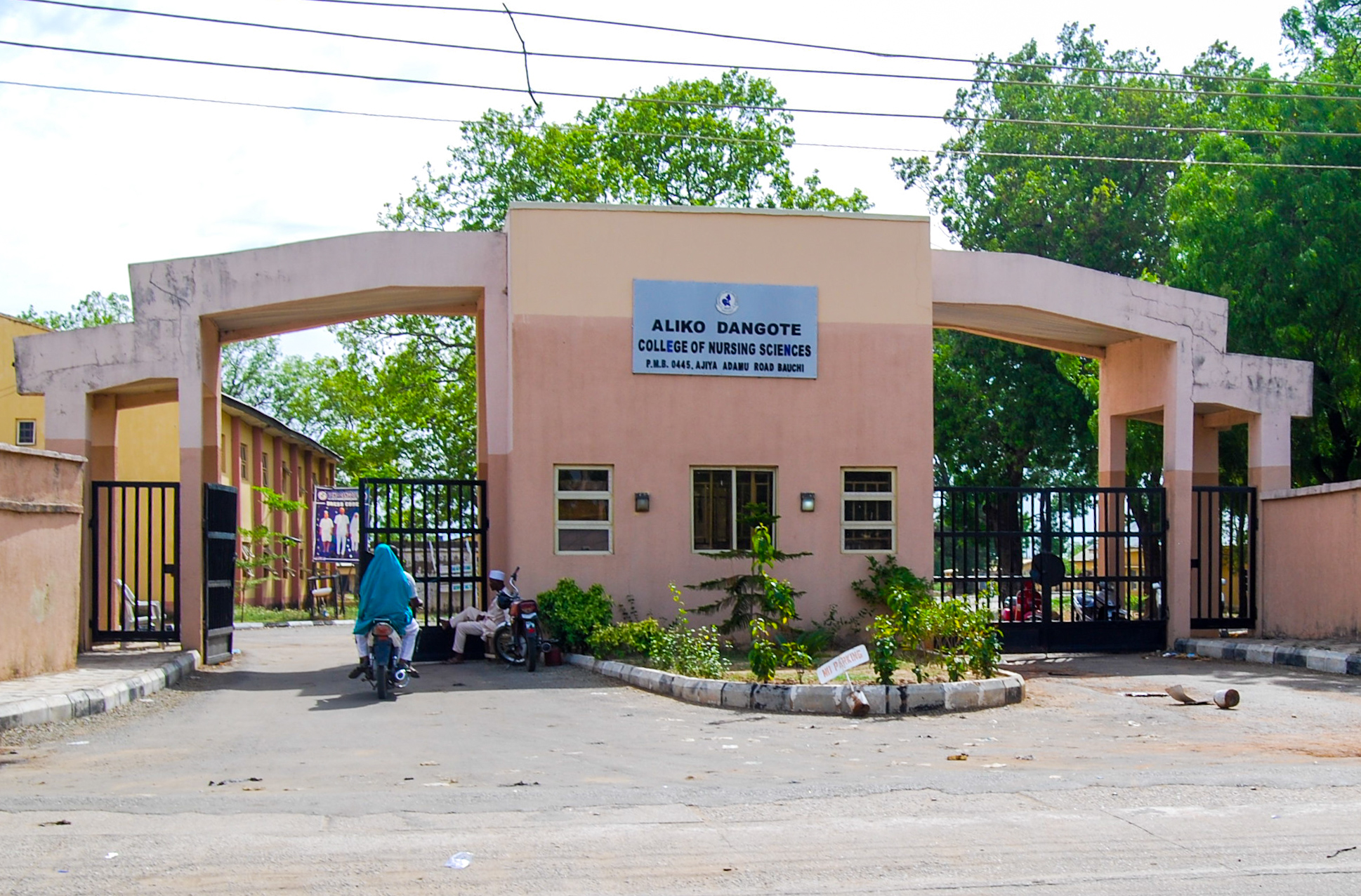 Dangote philanthropy pledge — the Aliko Dangote College of Nursing Sciences in Bauchi, northern Nigeria