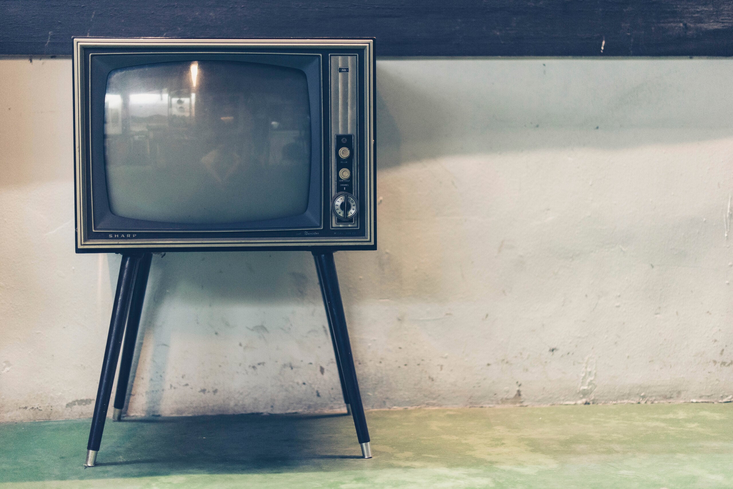 David Lamelas - a vintage television set