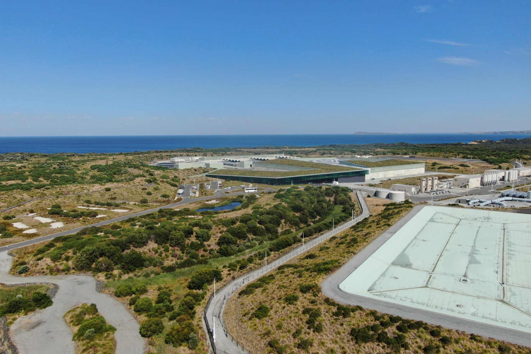 A desalination plant