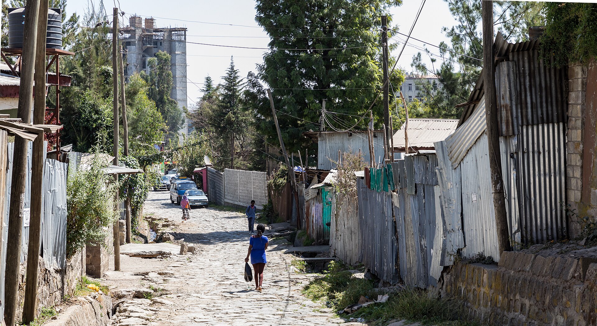 Ethiopia textile industrial parks — a view of Addis Ababa