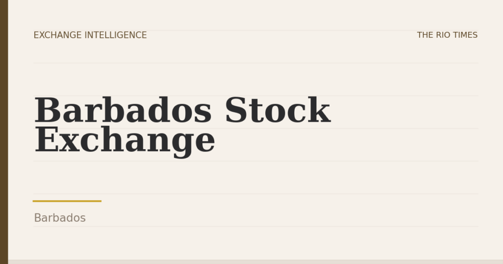 Barbados Stock Exchange, Barbados