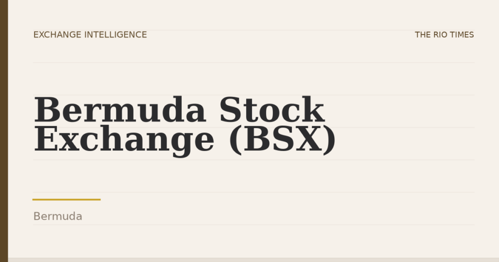 Bermuda Stock Exchange (BSX), Bermuda