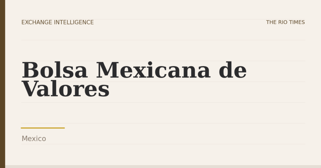 Bolsa Mexicana de Valores, Mexico