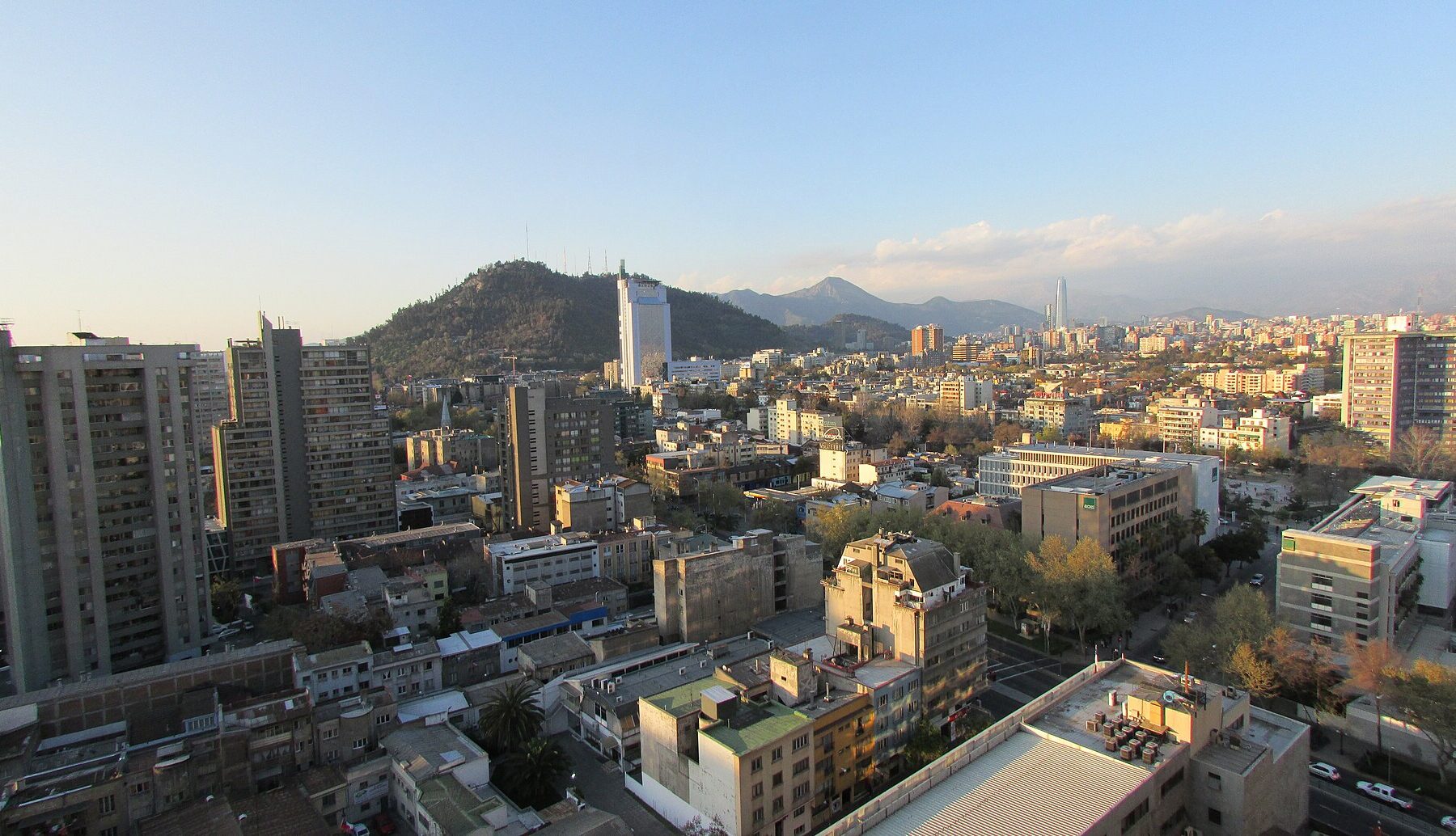 Santiago Chile skyline