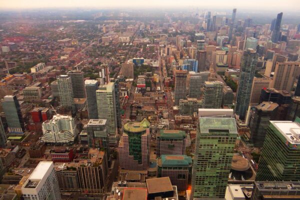 Mexico City's financial district, home to the SP/BMV IPC.