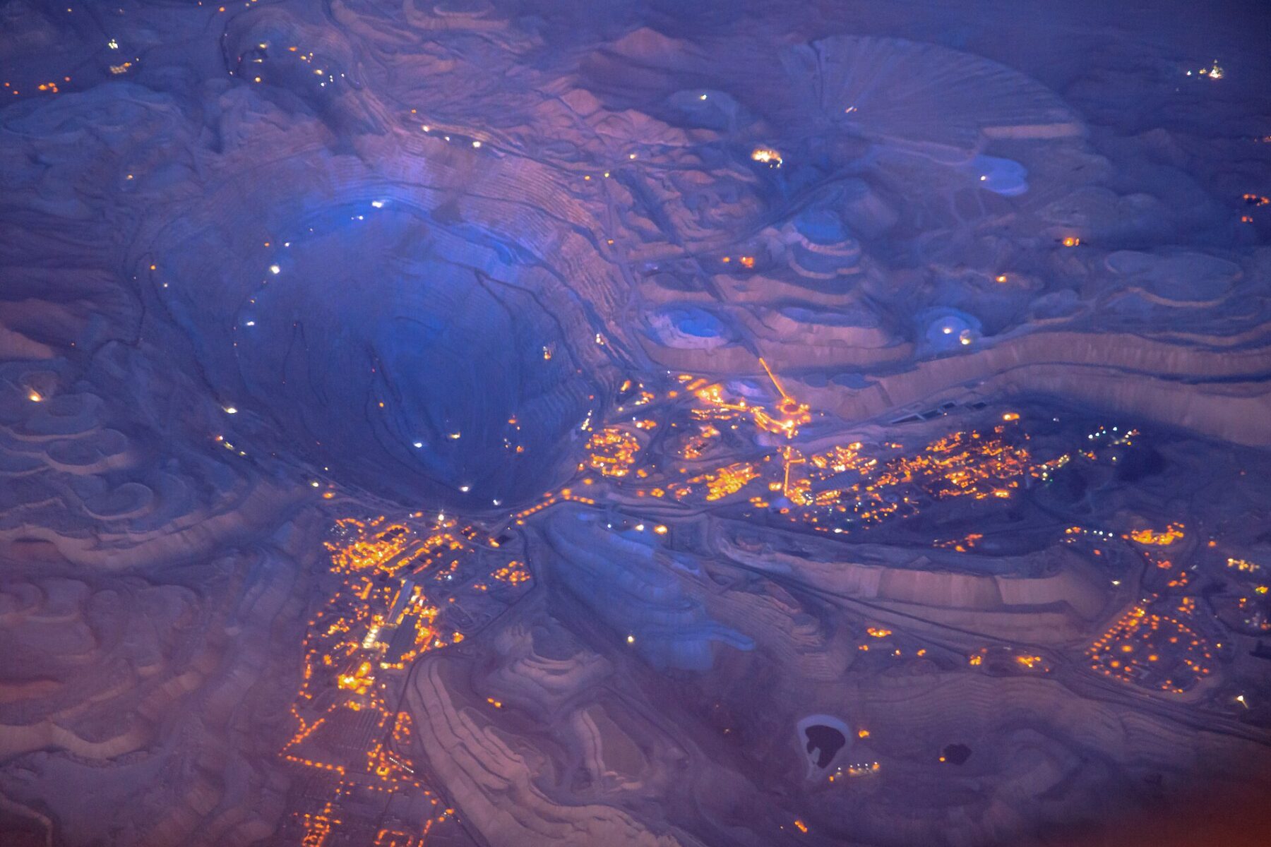 Chile copper mine