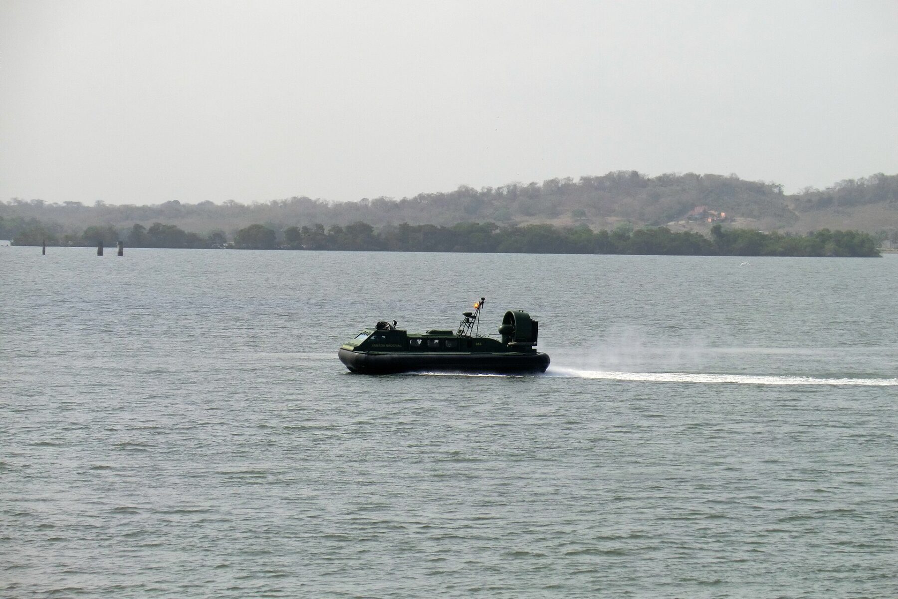 an oil tanker at a Colombian port