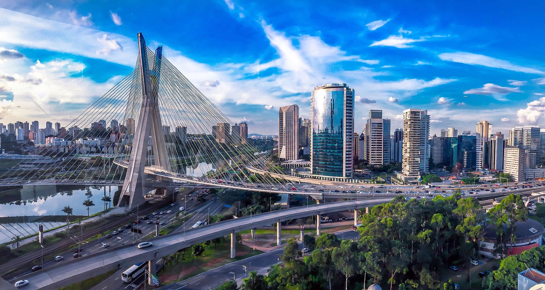 Octavio Frias de Oliveira bridge Sao Paulo