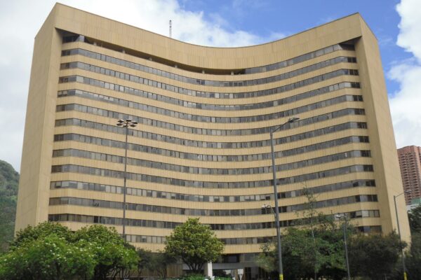 Bogota bank building