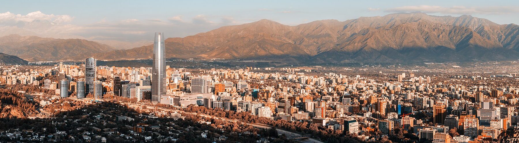 Santiago Chile skyline
