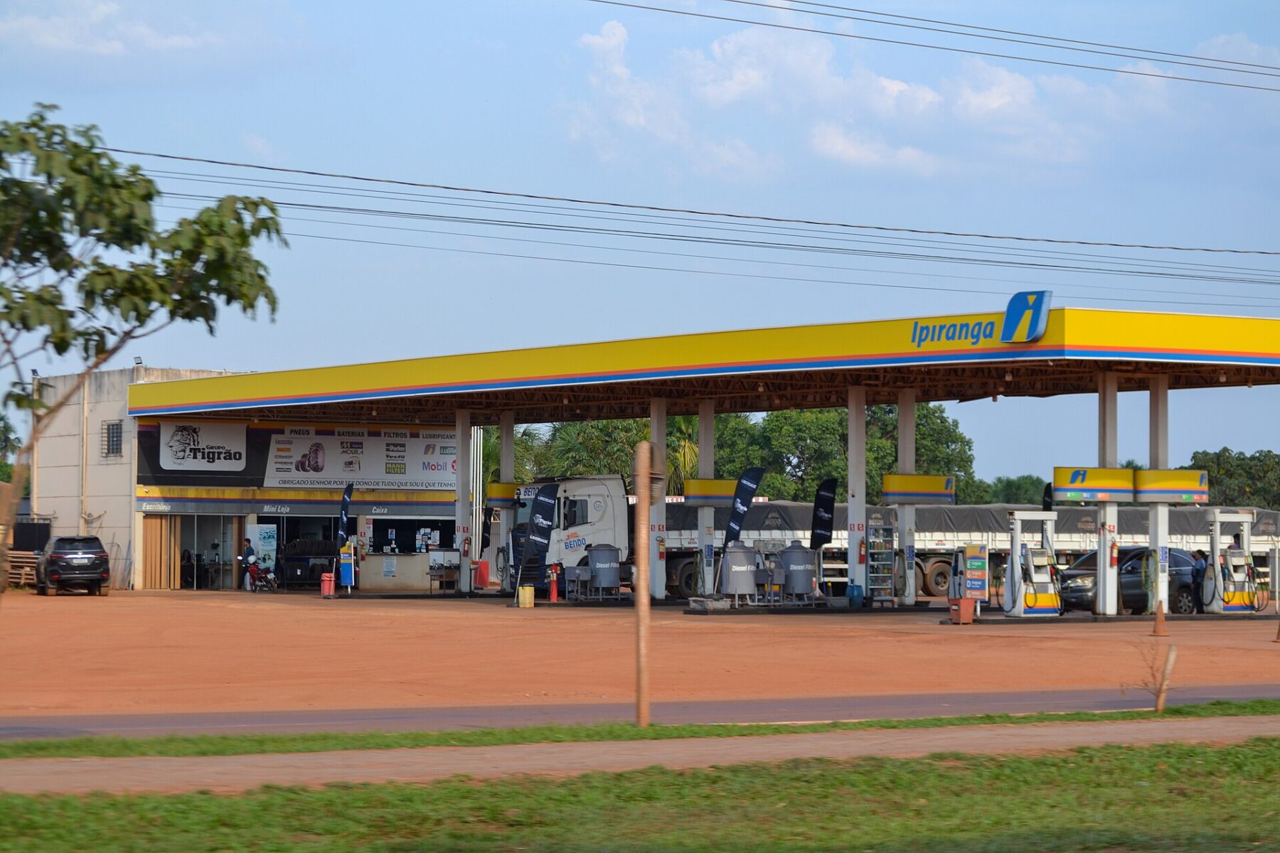 Ipiranga gas station in Brazil, Ultrapar profit