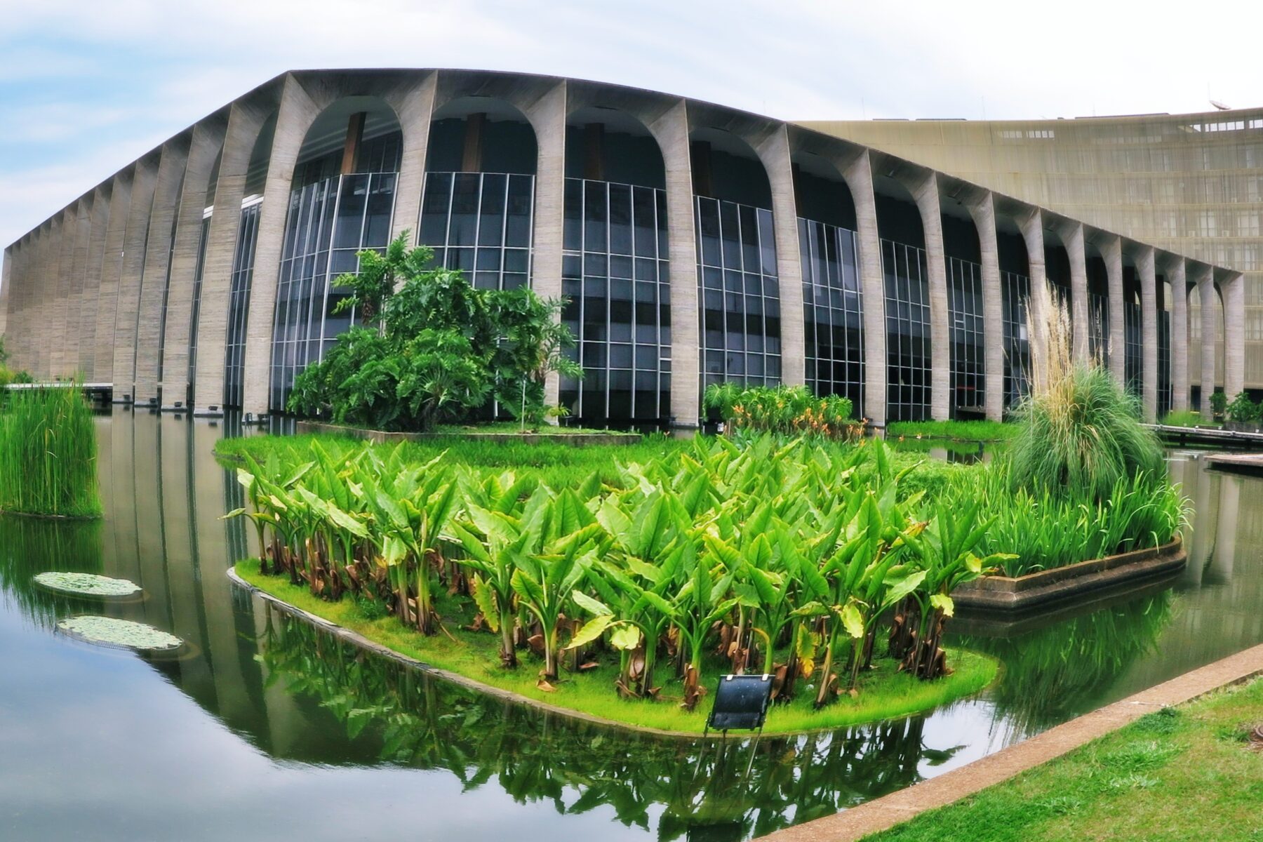 The Itamaraty Palace in Brasilia