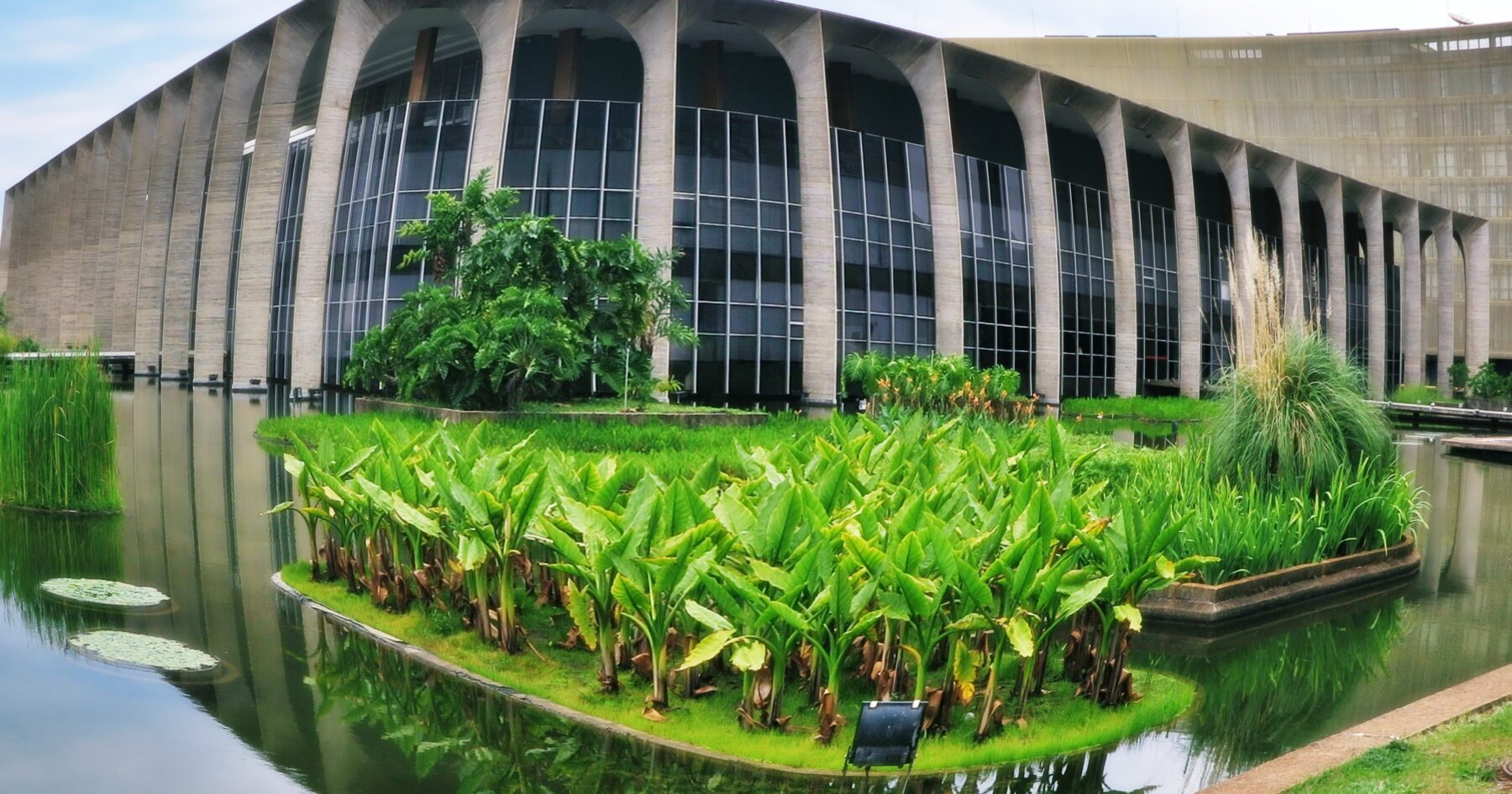 The Itamaraty Palace in Brasilia