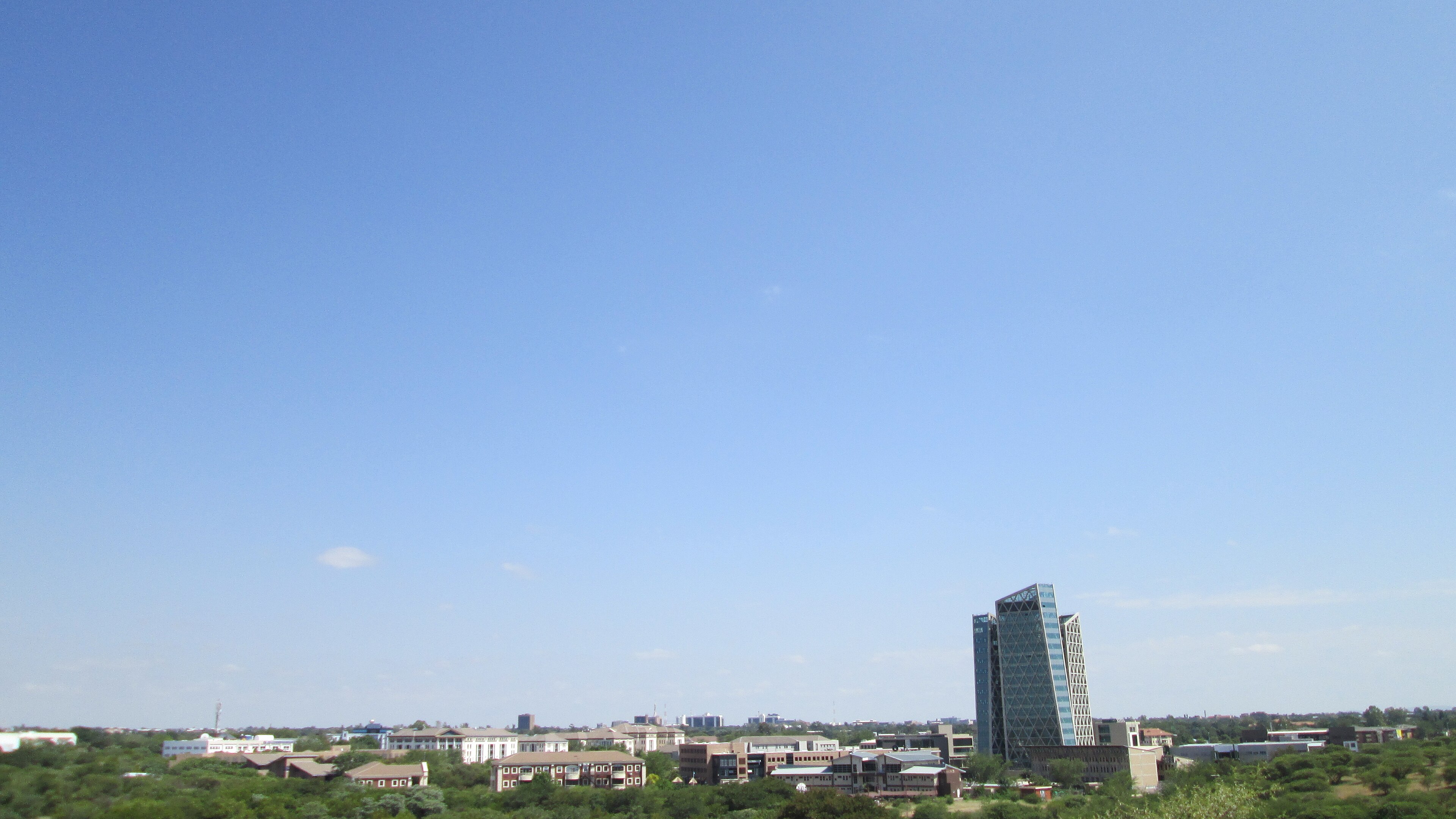 Gaborone, Botswana, where Letshego Africa Holdings is listed and headquartered