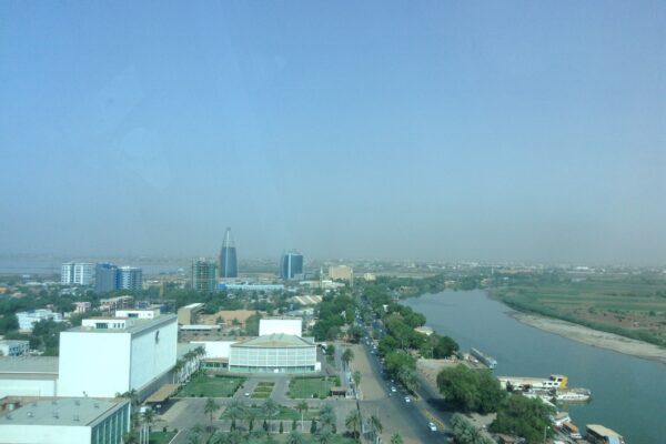 Sudan peace plan — Khartoum skyline on the Nile in 2013