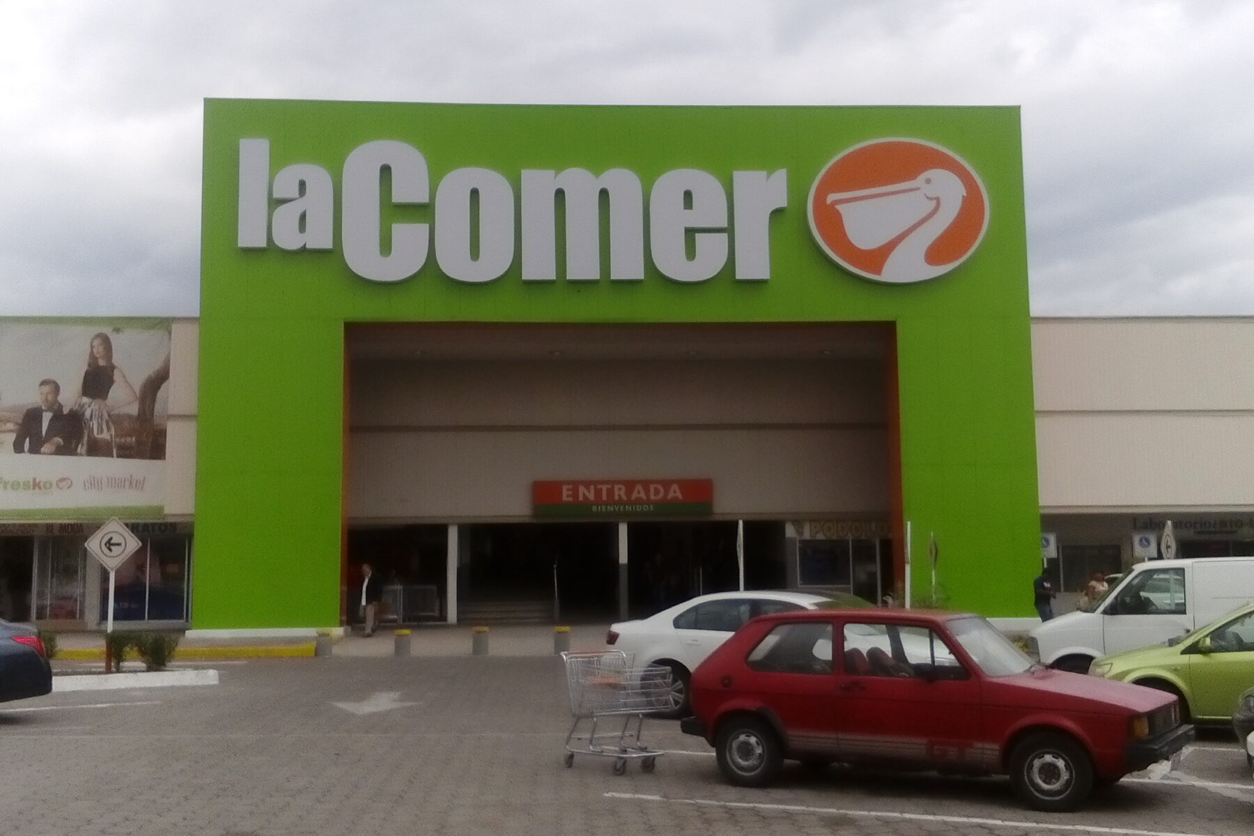 A La Comer supermarket store in Mexico