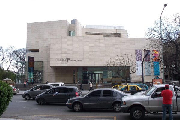 MALBA museum facade in Buenos Aires, MALBA nature shows