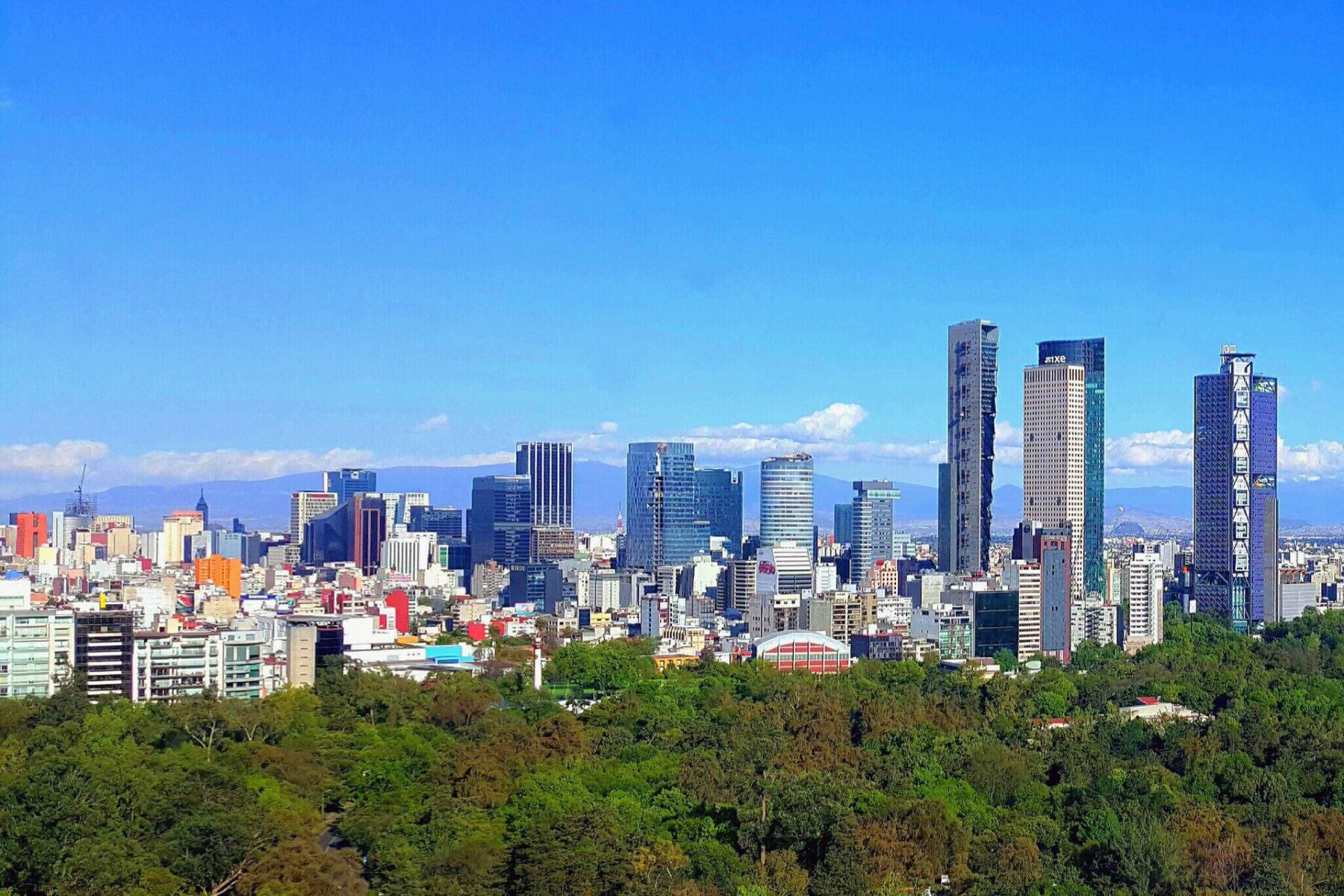 Mexico City financial district