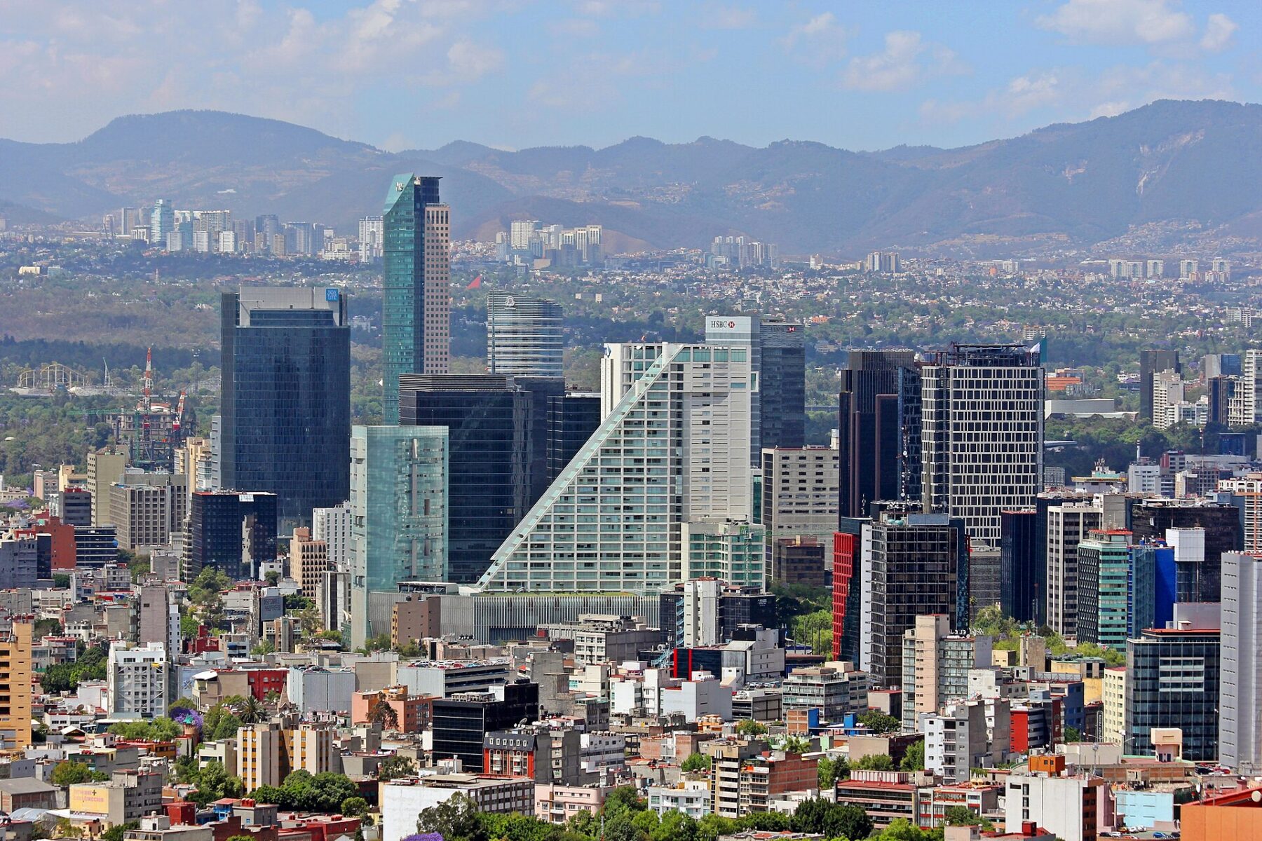 Mexico City financial district