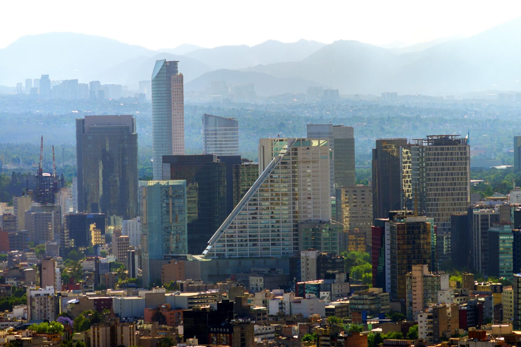 Mexico City financial district
