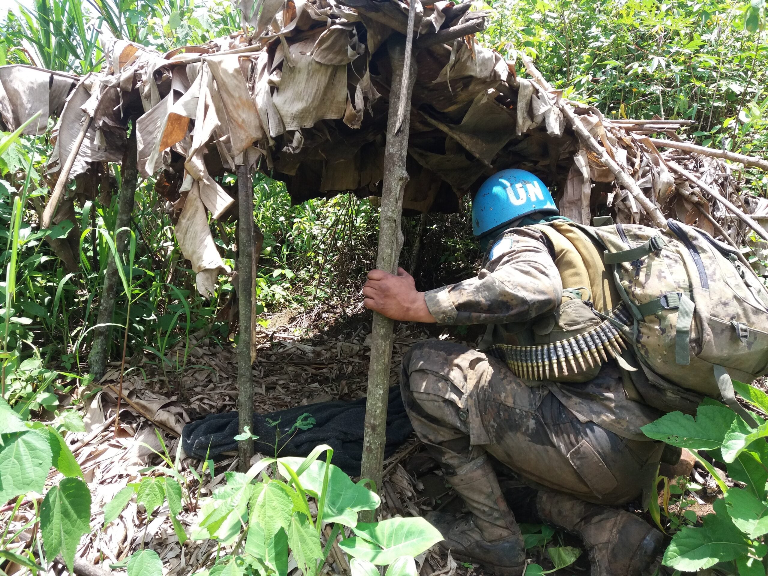 FDLR disarmament &mdash; peacekeepers advancing on FDLR positions in eastern DR Congo