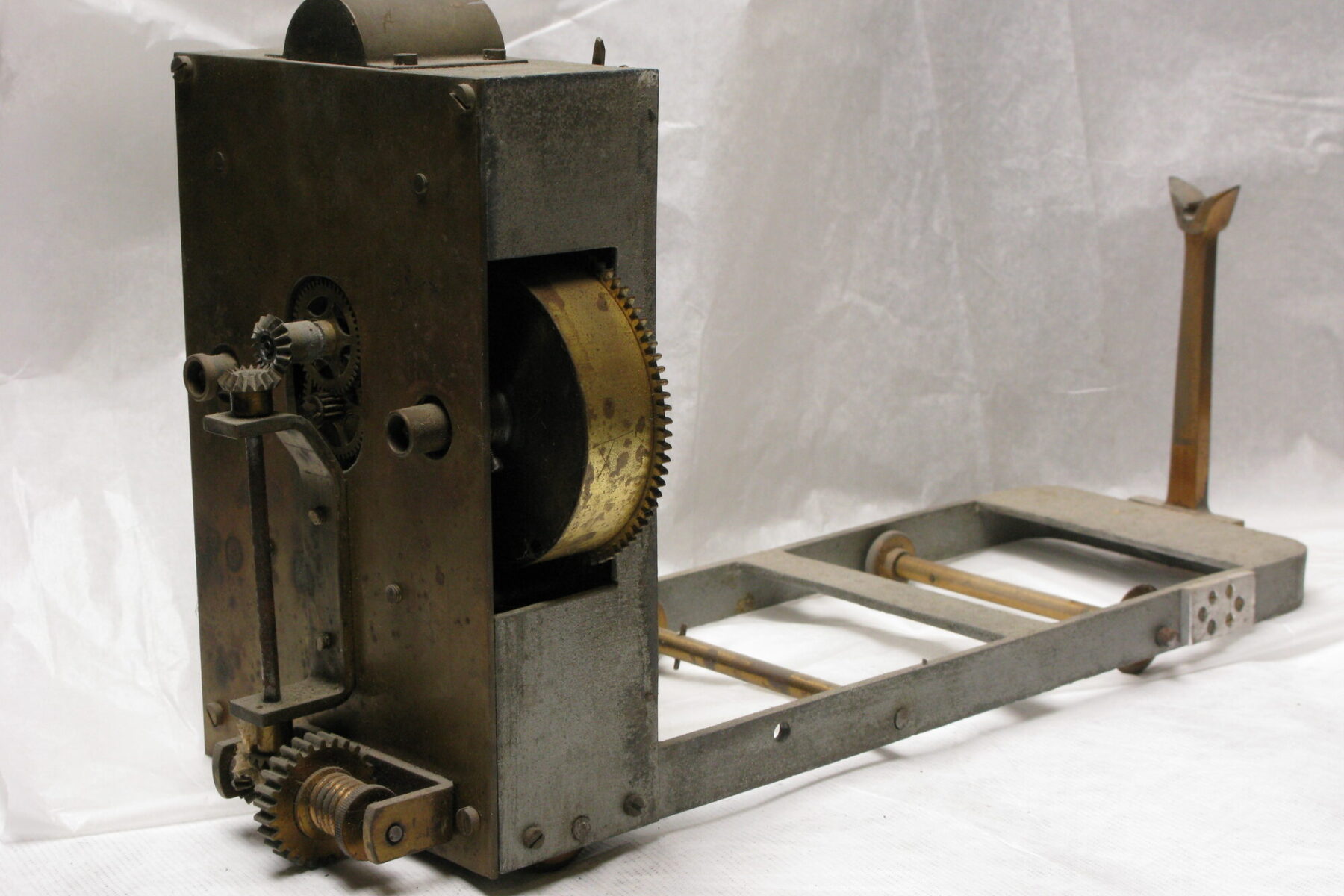 A seismograph used to record earthquakes