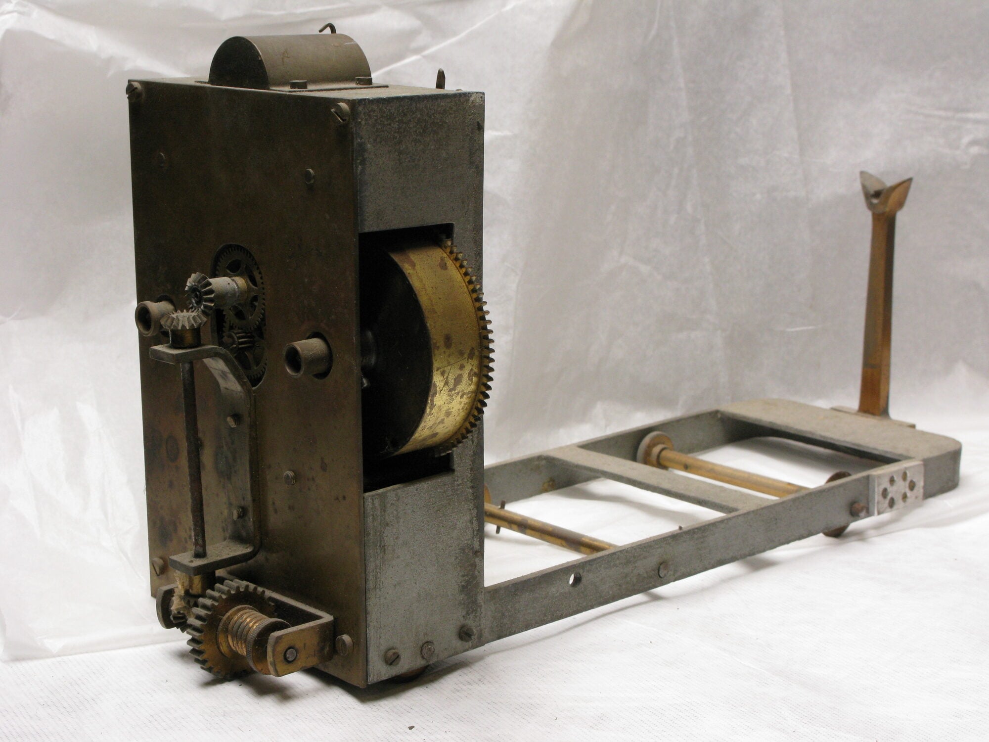 A seismograph used to record earthquakes