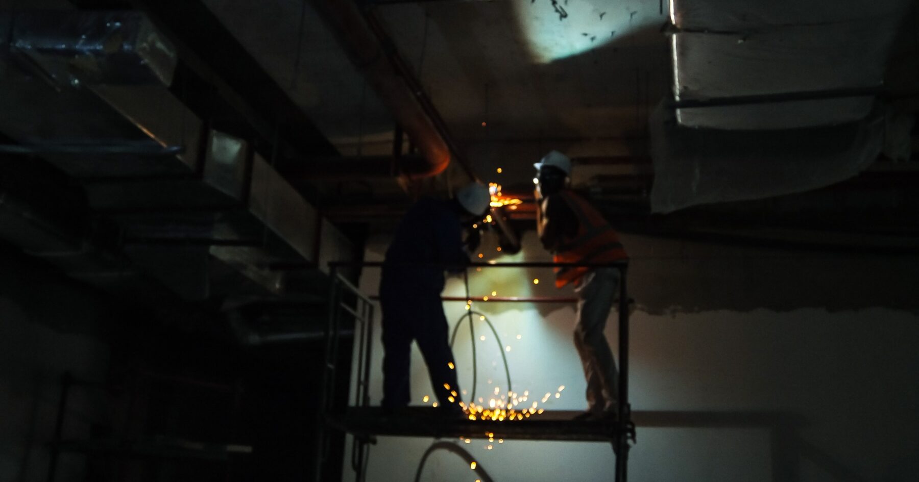 Solar-powered steel plant push — Nigerian workers welding