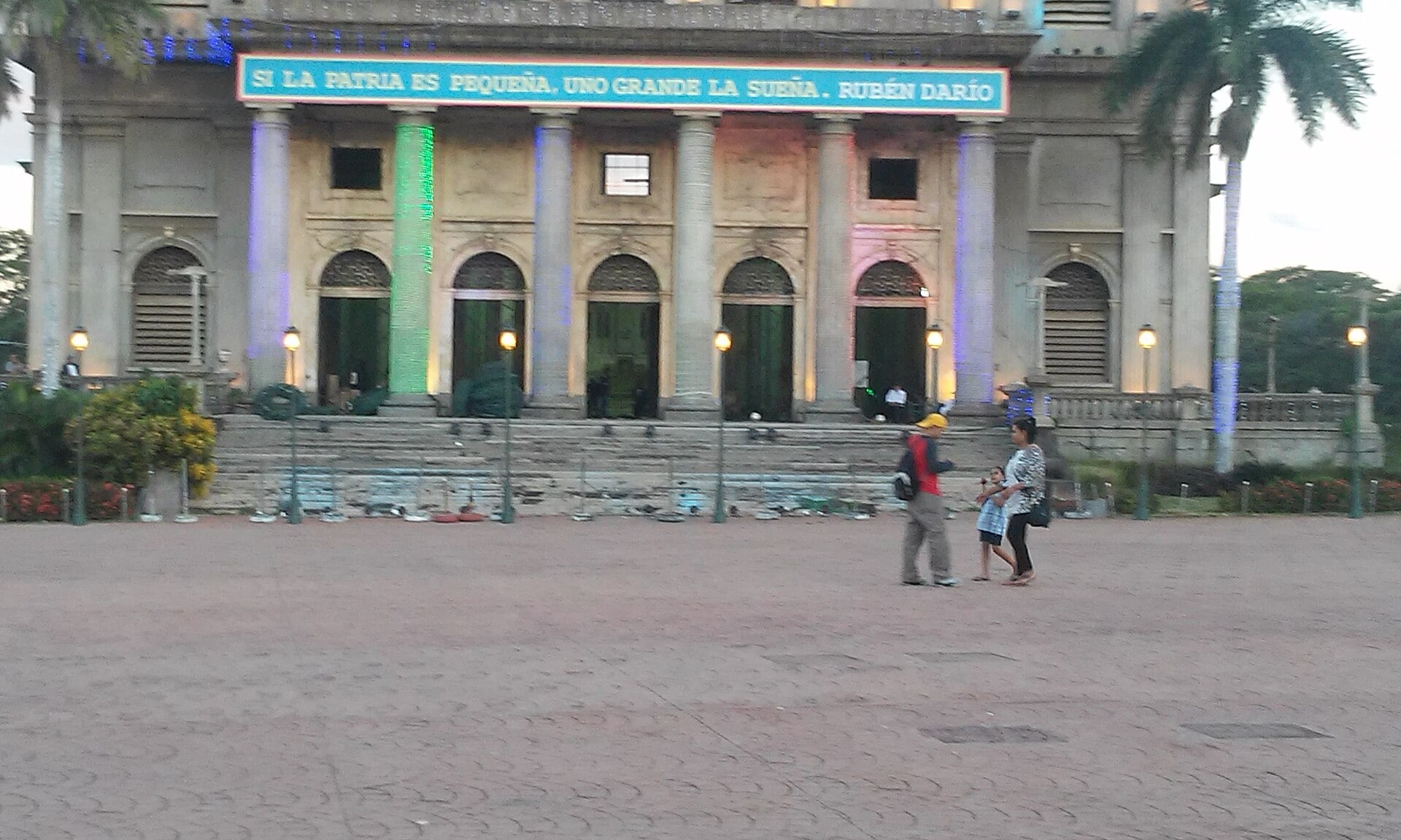 Old cathedral of Managua, Nicaragua lawyers register
