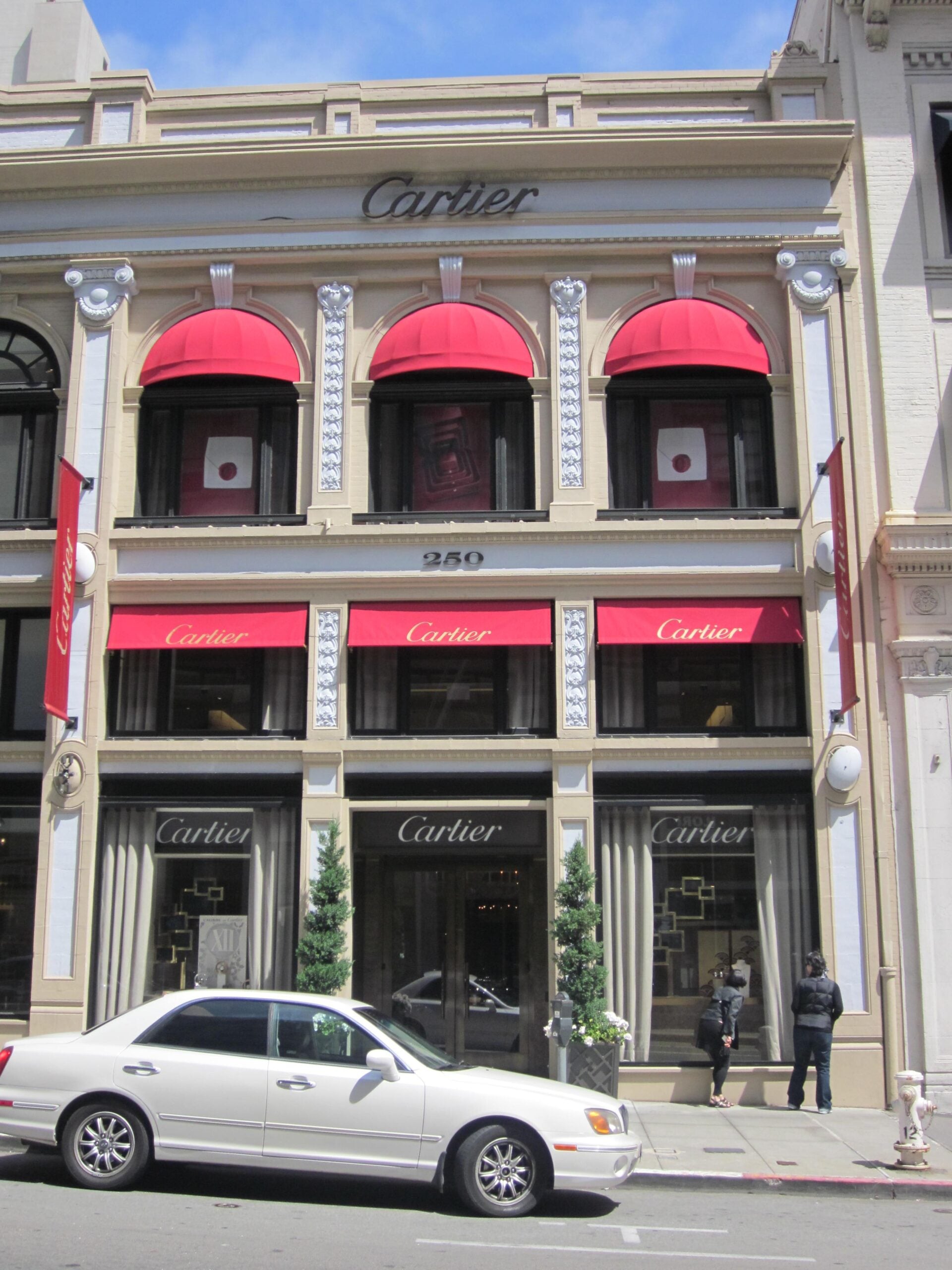 Richemont — a Cartier boutique, the group's flagship house