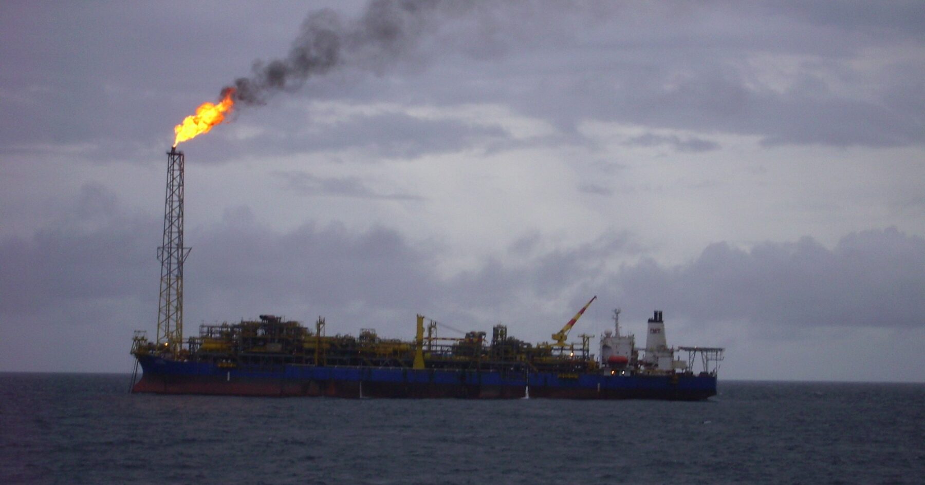 Nigeria oil production - FPSO Mystras offshore platform