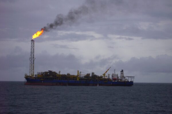 Nigeria oil production - FPSO Mystras offshore platform